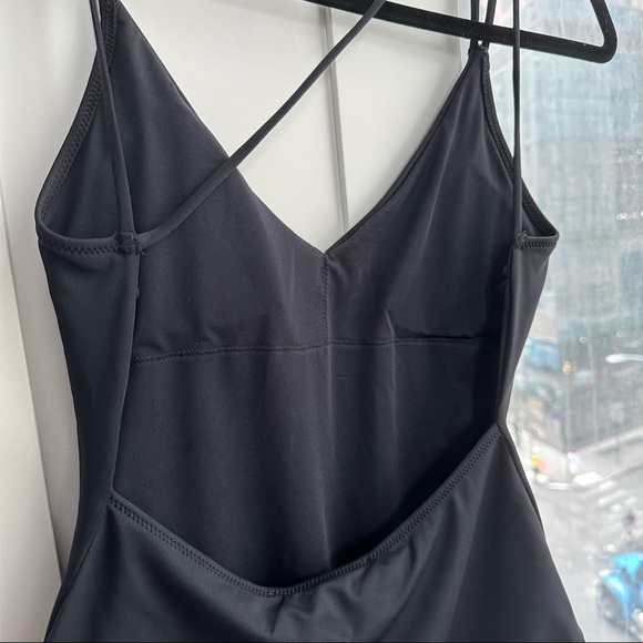 NWT Strappy Black One Piece Swimsuit - Picture 3 of 7